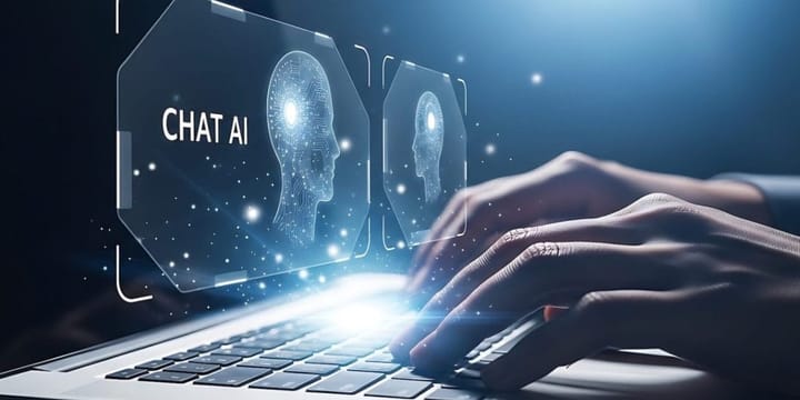 Decorative image representing AI chat.